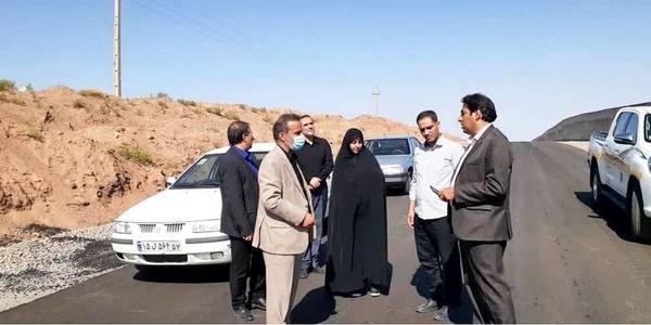 بازدید  از زیرگذر شهر پرندک به همراه