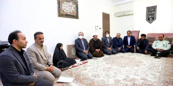 دیدار با خانواده معزز شهید سیدعلی طباطبایی