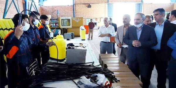 همزمان با هفته دولت شرکت برزگر توان