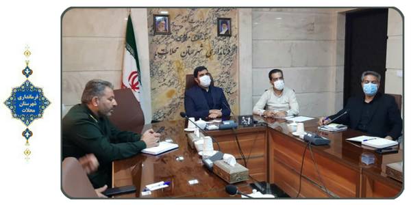 جلسه ستاد اربعین شهرستان محلات ( شهریور)