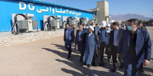 بهره برداری از نیروگاه برق سیمان عمران انارک