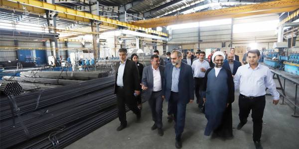 بازدید و بررسی میدانی طرح توسعه شرکت آریا صنعت در شهرک صنعتی راونج