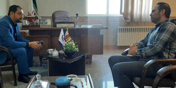 بازدید فرماندار از اداره آب و فاضلاب شهرستان