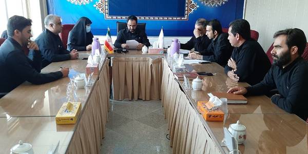 جلسه هیئت تطبیق مصوبات شوراهای اسلامی شهرهای کمیجان و میلاجرد