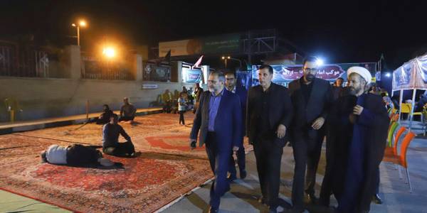 بازدید از موکب ها و روند رسیدگی به زائرین اربعین حسینی