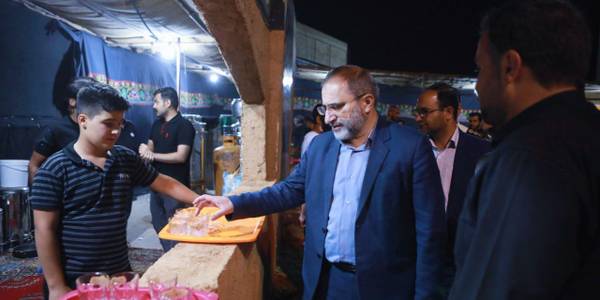 بازدید از مواکب اربعین شهرستان شازند و روند رسیدگی به زائرین اربعین حسینی