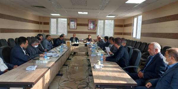 جلسه هماهنگی آماده سازی زیر ساخت‌های شهرک کفش امیرآباد