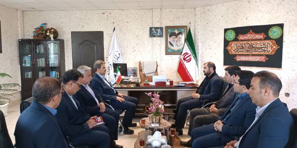 مراسم تودیع و معارفه مدیر توزیع نیروی برق شهرستان فراهان