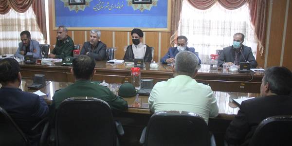 جلسه هماهنگی بزرگداشت هفته دفاع مقدس در شهرستان خمین برگزار شد.