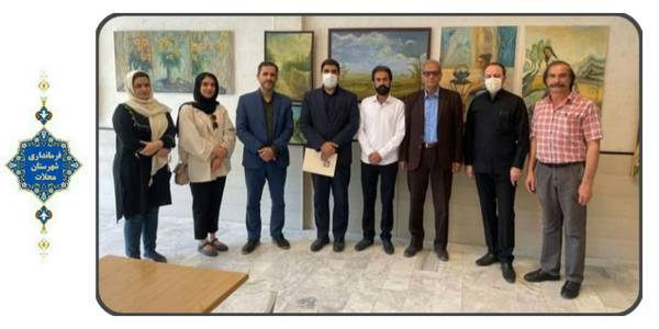 بازدید از نمایشگاه نقاشی