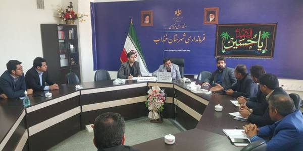 برگزاری جلسه تامین مسکن خاندان معظم شهدا و ایثارگران مشترک با جلسه کارگروه ساماندهی گلزار مطهر شهدا درشهرستان خنداب