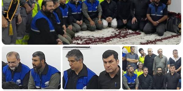 بازدید استاندار مرکزی و معاون هماهنگی امور عمران از محل اسکان پرسنل شهرداری اراک و فرمانداری مهران