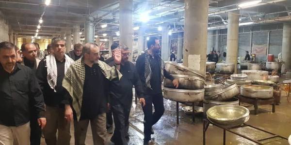 بازدید از آشپزخانه مواکب اربعین مستقر در نجف اشرف