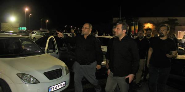 حضور مهدی الیاسی ، معاون استاندار و فرماندار ویژه شهرستان ساوه در موکب جاماندگان کربلا