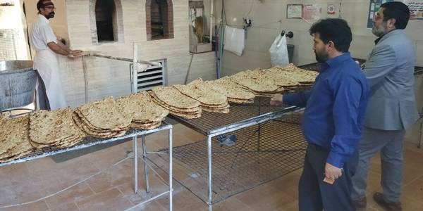 ""بازدید فرماندار از برخی واحدهای نانوایی ""