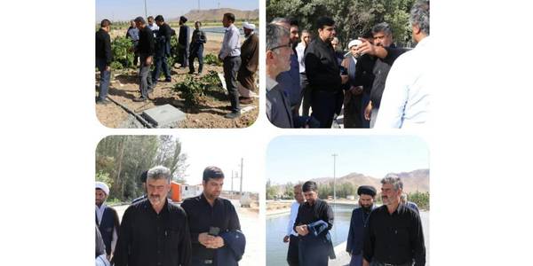 🟥🔻حضور فرماندار اراک به همراه نصیری معاون سیاسی وامنیتی فرمانداری  در مجموعه  قزل پارک در محور اراک به قم