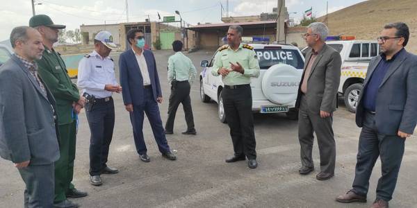 فرماندار از محور خمین الیگودرز بازدید کرد