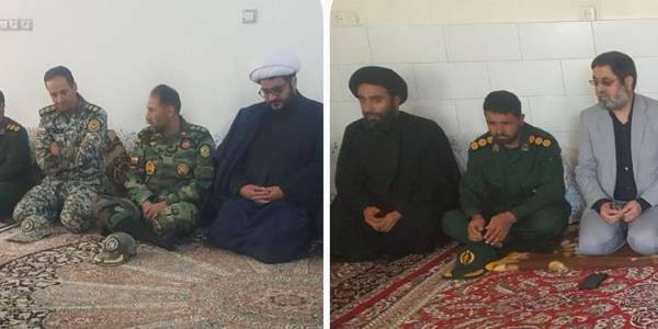 دیدار با خانواده معظم شهیدان مهری پور و غلامی