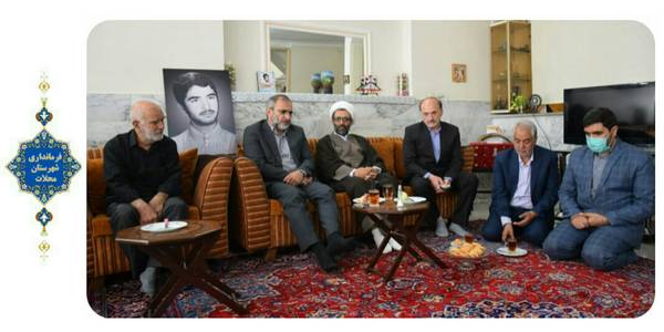 دیدار با خانواده شهید سعید