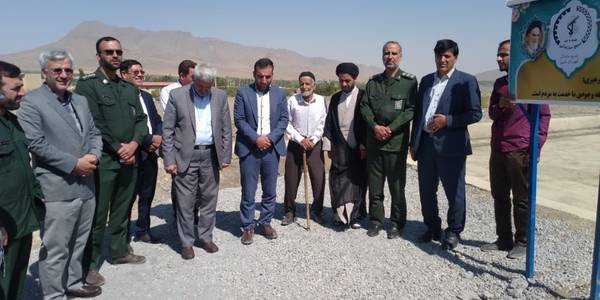 پروژه کانال انتقال آب روستای فرنام شهرستان خمین افتتاح شد