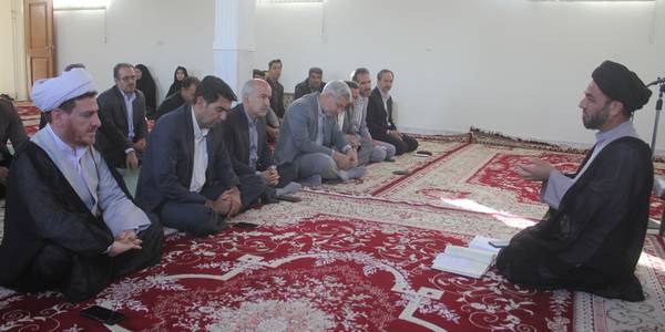 دومین جلسه درس اخلاق مديران شهرستان خمين برگزار شد