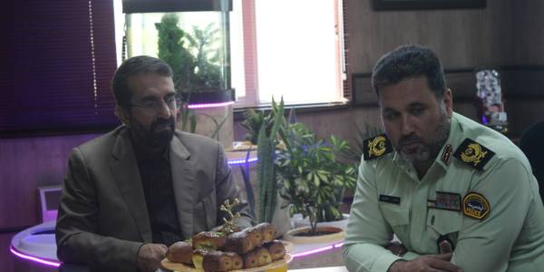 دیدار معاون سیاسی، امینتی و اجتماعی در هفته نیروی انتظامی