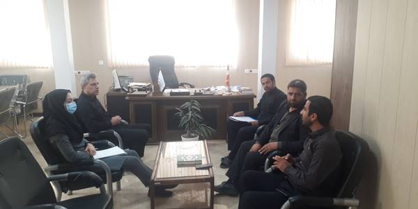 جلسه هماهنگی رفع نواقص بهداشتی شهر خنجین