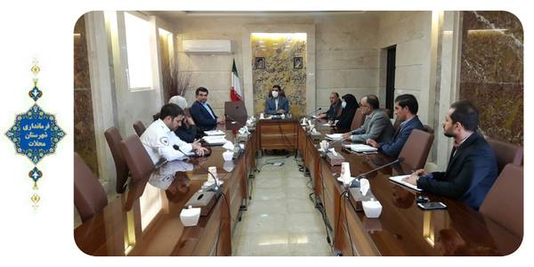 جلسه راه اندازی اورژانس و پد بالگرد آبگرم محلات برگزار شد.