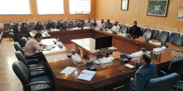 جلسه هماهنگی دهیاران بخش مرکزی
