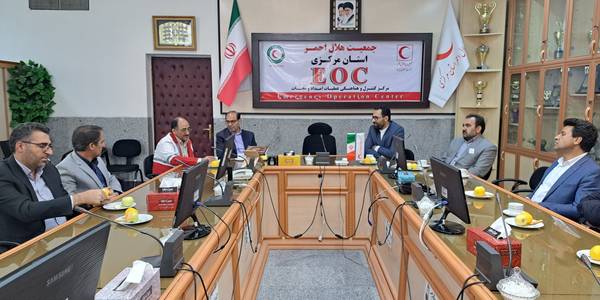 دیدار مدیرکل پدافند غیرعامل با سرپرست جمعیت هلال احمر استان