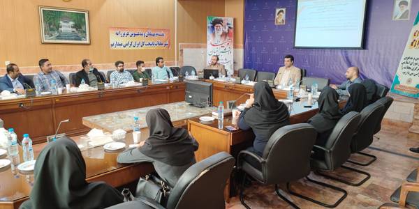 جلسه آموزشی سامانه ستاد به میزبانی بخشداری مرکزی شهرستان محلات