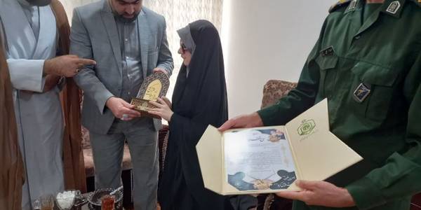 🔸تقدیر و تجیل از حافظ روشندل قرآن کریم