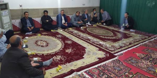 🔶جلسه دهگردشی روستاهای زنجیران ،ملک باغی و آرزومند