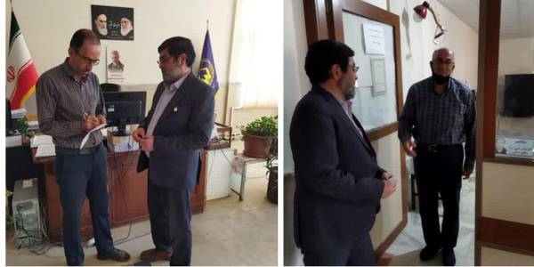 "بازدید فرماندارشهرستان خنداب از برخی ادارات"