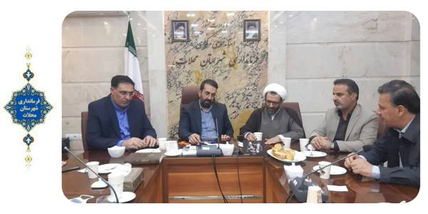 حضور دکتر سلیمی عضو هیات رئیسه مجلس در فرمانداری شهرستان محلات