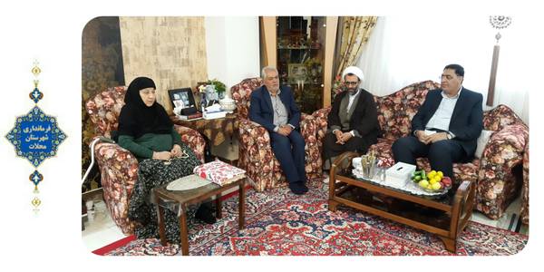 دیدار با خانواده شهیدان والامقام محمد و حمید شاهرخی