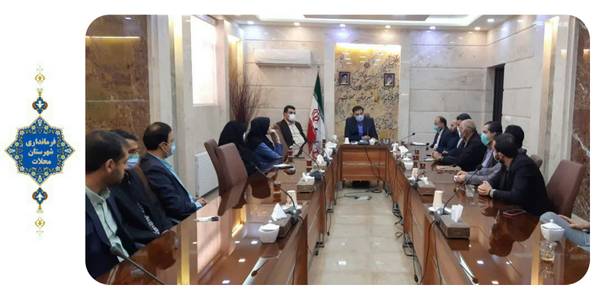 جلسه داخلی کارکنان فرمانداری و بخشداری شهرستان محلات