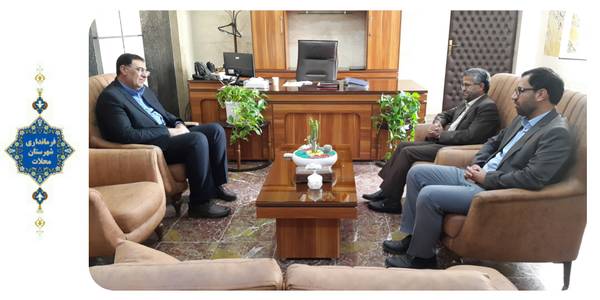 دیدار رییس دادگستری و دادستان شهرستان محلات با سرپرست فرمانداری