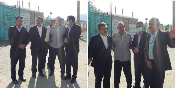 بازدید میدانی فرماندار شهرستان شازند از روند پیشرفت پروژه پارکینگ عمومی شهر شازند