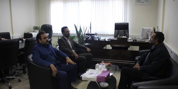 برگزاری نشست با مدیرعامل شرکت شهرک‌های صنعتی استان