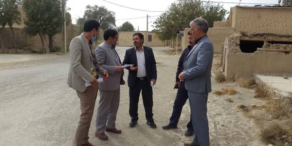 دهگردشی فرماندار در بخش مرکزی خنداب