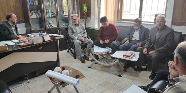 جلسه بازنگری طرح هادی روستای خورهه