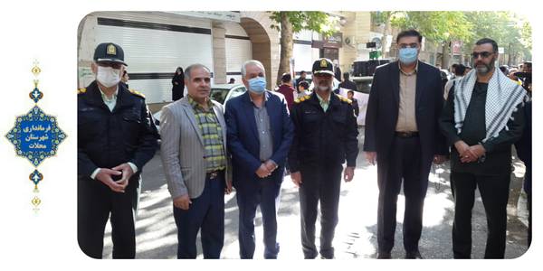 راهپیمایی روز استکبارستیزی در شهرستان محلات