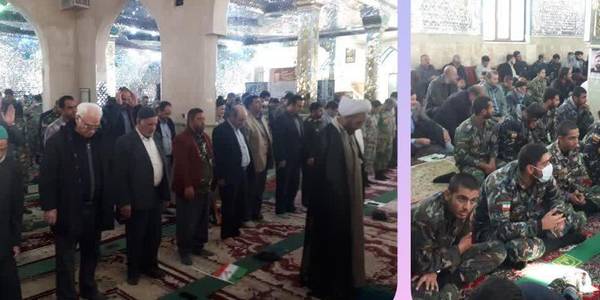 .حضور فرماندار در نماز عبادی و سیاسی جمعه