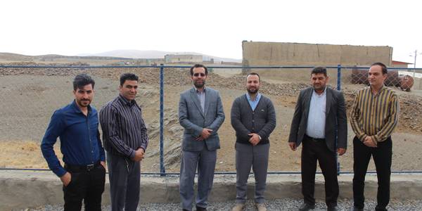 ادای احترام به مقام شامخ شهدای روستای راستگردان شهرستان کمیجان و بازدید از طرح های عمرانی