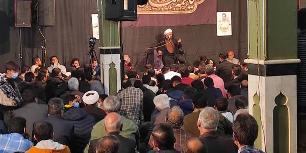 مراسم عزاداری حضرت فاطمه معصومه (س) در شهرستان خمین برگزار شد