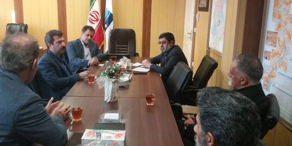 دیدار فرماندار با مدیر آب منطقه ای استان مرکزی