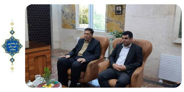 مدیرکل صنعت معدن و تجارت استان با سرپرست فرمانداری شهرستان محلات دیدار کرد.