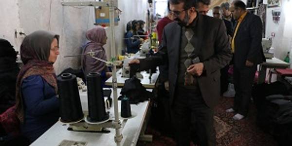 حضور معاون سیاسی، امنیتی و اجتماعی استانداری مرکزی و فرماندار شهرستان شازند در روستای مزرعه خاتون