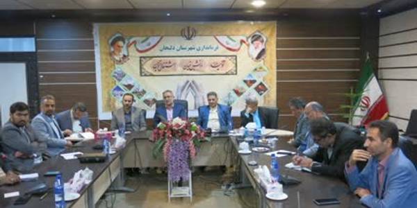 دیدار جناب آقای مرادی با فرماندار و شهرداران شهرستان دلیجان